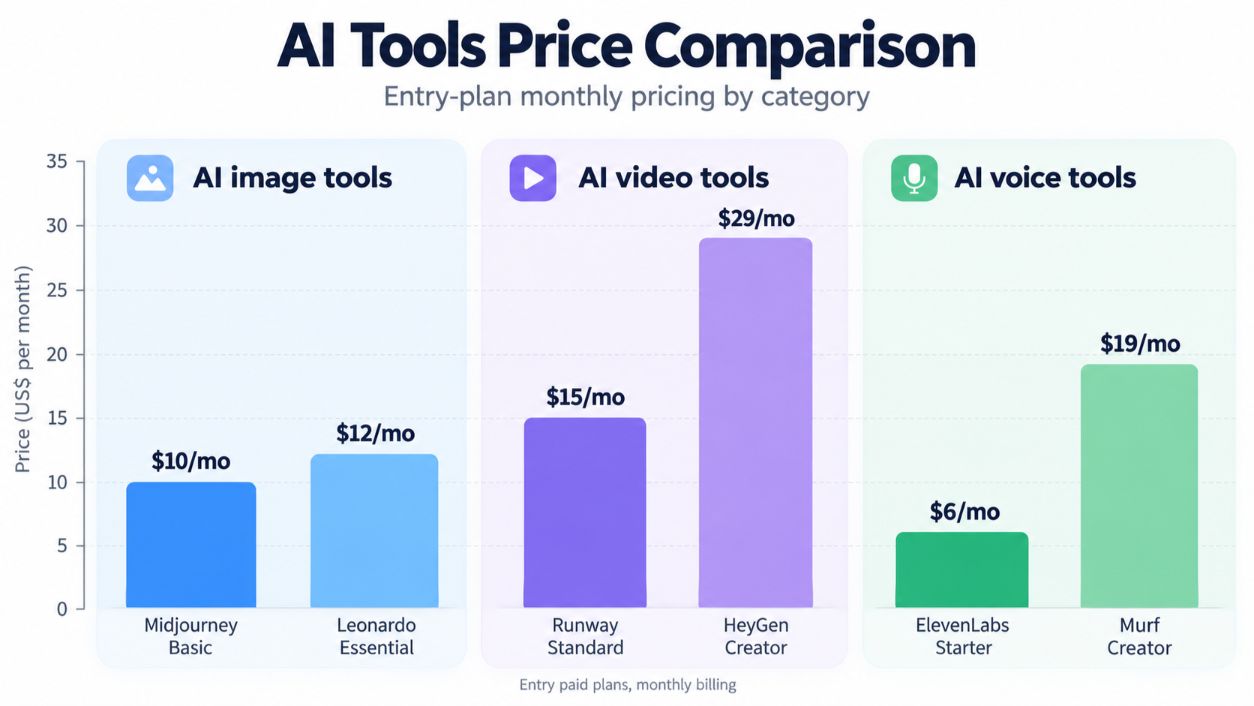 AI tools price comparison for image, video, and voice generators in 2026.jpg